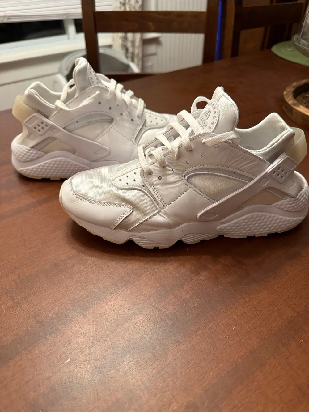 Nike Air Huarache Pure Platinum Woman’s SZ 10 DH4439-102 - Picture 5 of 11